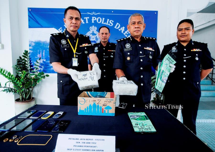 Syabu worth RM140,000 seized, 3 arrested in PJ