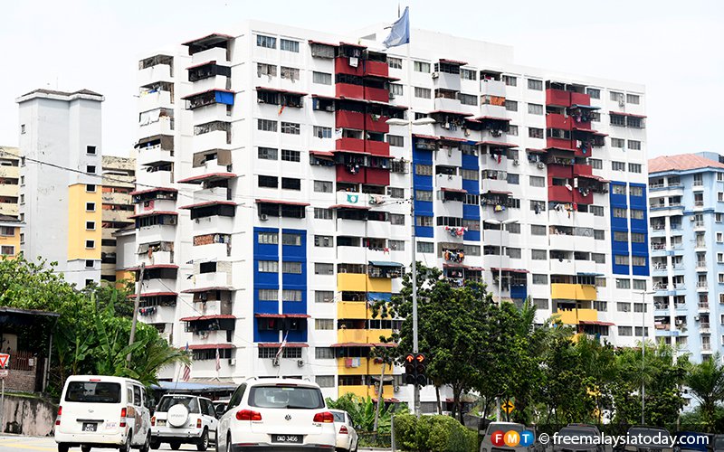 Live-in police at KL public housing projects