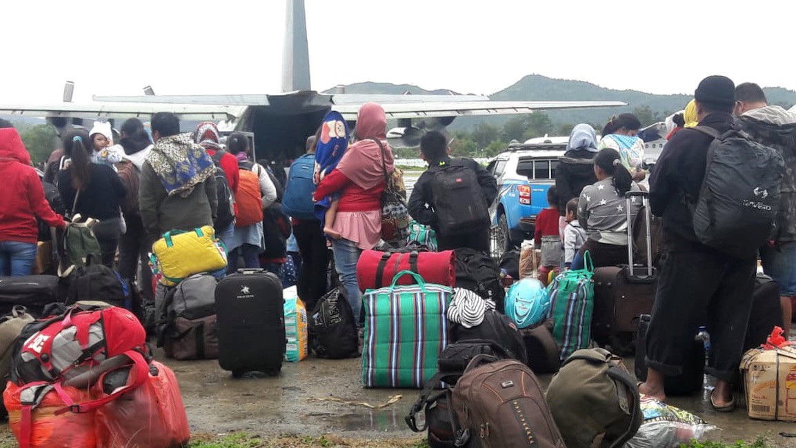 Good neighbors: Papuans help non-natives flee violence in Wamena
