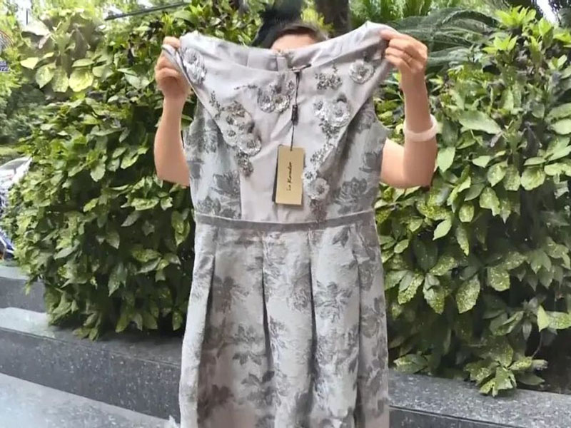 杭州女花逾万元买的裙 竟无乾洗店愿接单