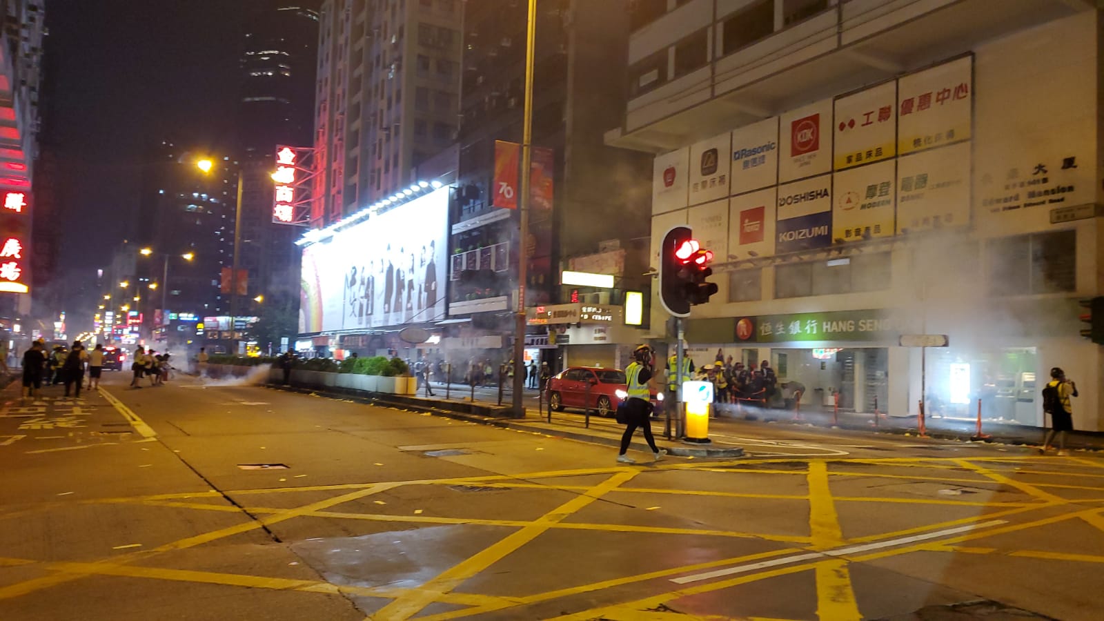 【修例风波】30组交通灯受破坏待復修 主要分布黄大仙及油尖旺等一带