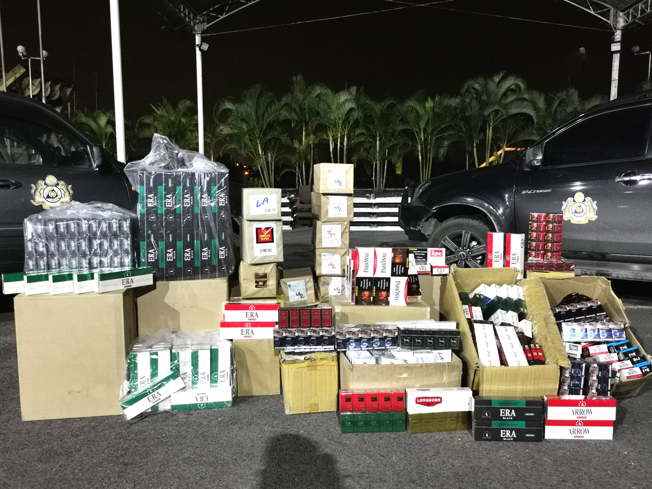 Contraband cigarettes worth RM10,065 seized
