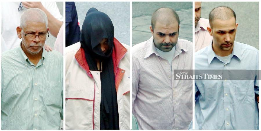 Four, including two Iranians, told to enter defence for drug charge