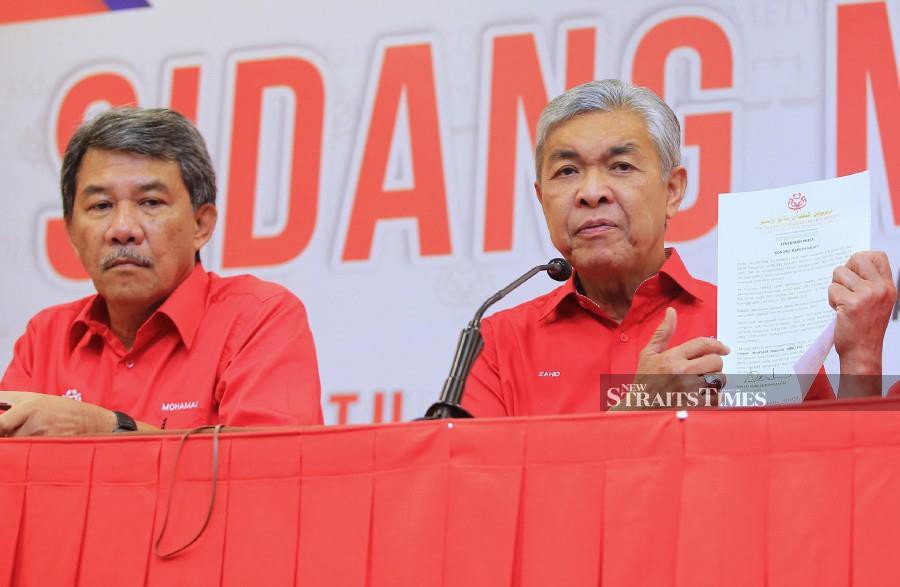 Zahid won't attend Kongres Maruah Melayu