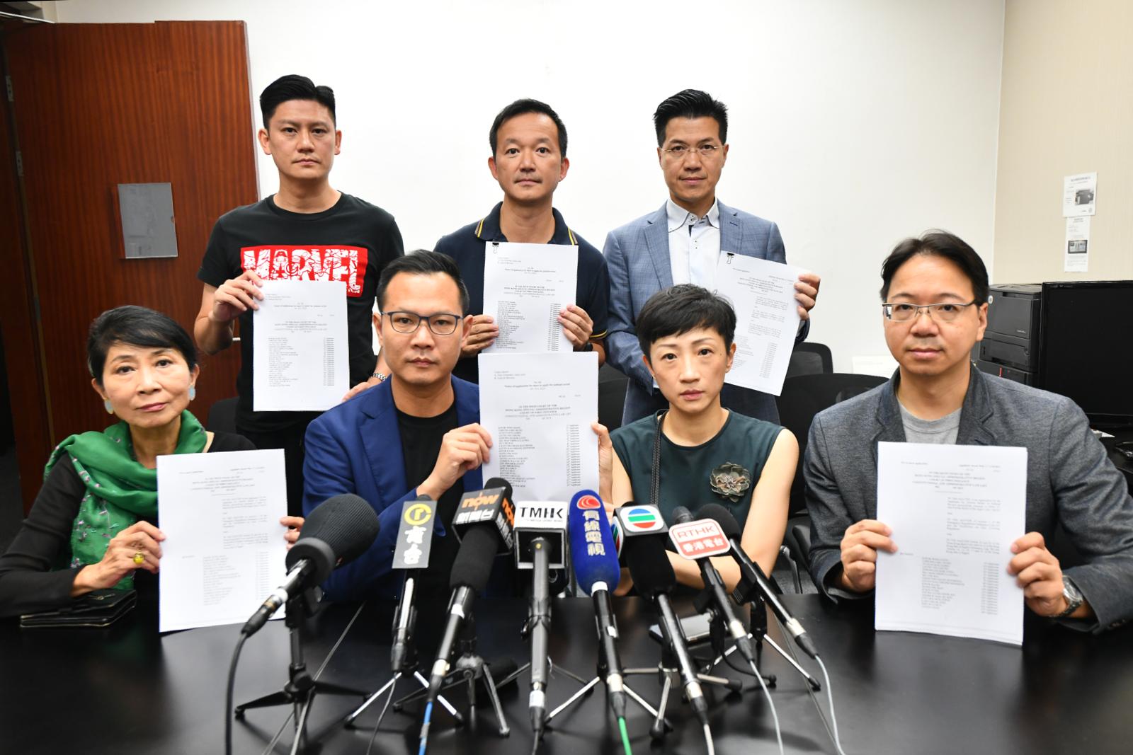 【修例风波】民主派入禀《反蒙面法》违法违宪 质疑非紧急状态抵触人权
