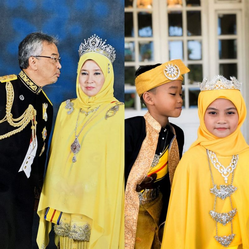 Johor siblings win Raja Permaisuri Agong’s heart with royal outfit photoshoot