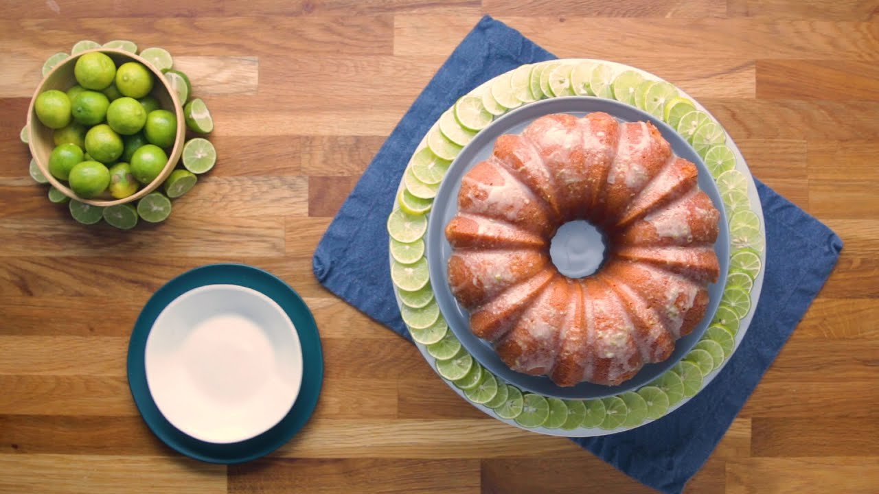 Key Lime Rum Cake • Tasty