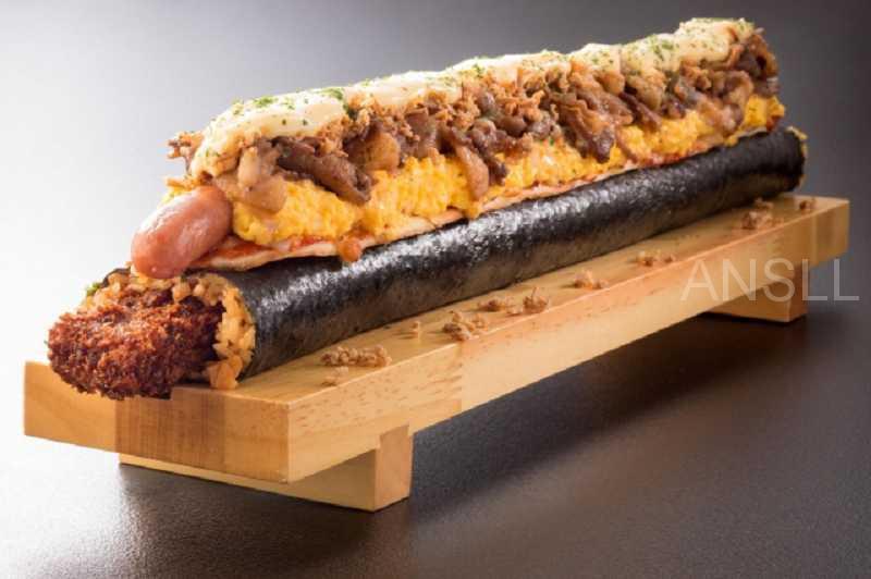 日本连锁餐厅推出6000大卡热量的限量版「魔鬼寿司」，堪称「能量炸弹」 !