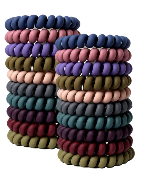 9 Spiral Hair Ties That Keep Dents, Creases, and Damage at Bay