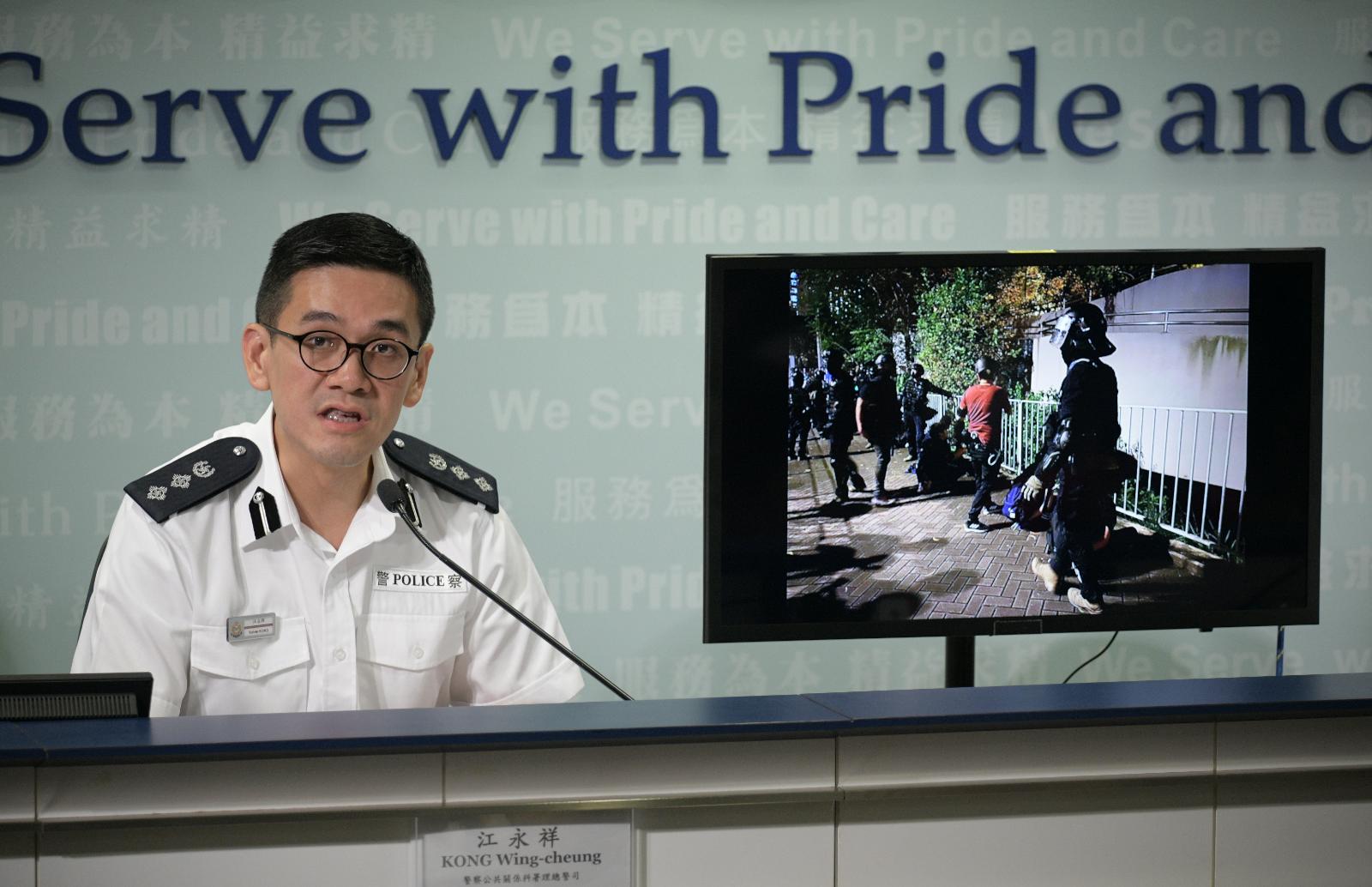 【修例风波】警方承认男警曾进产房独立检查间 敏感度有改善空间
