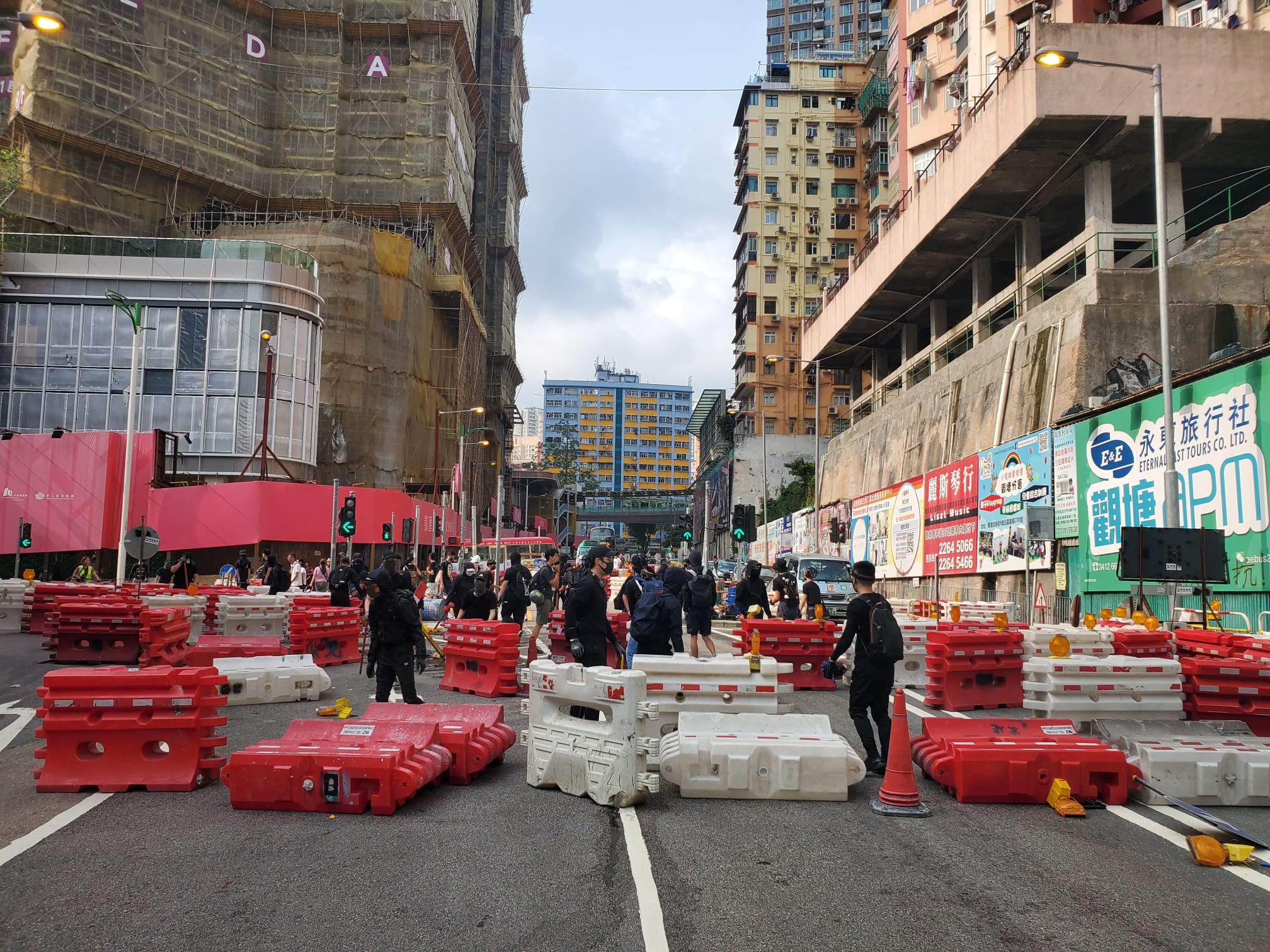 【修例风波】多条巴士路缐停驶或改道