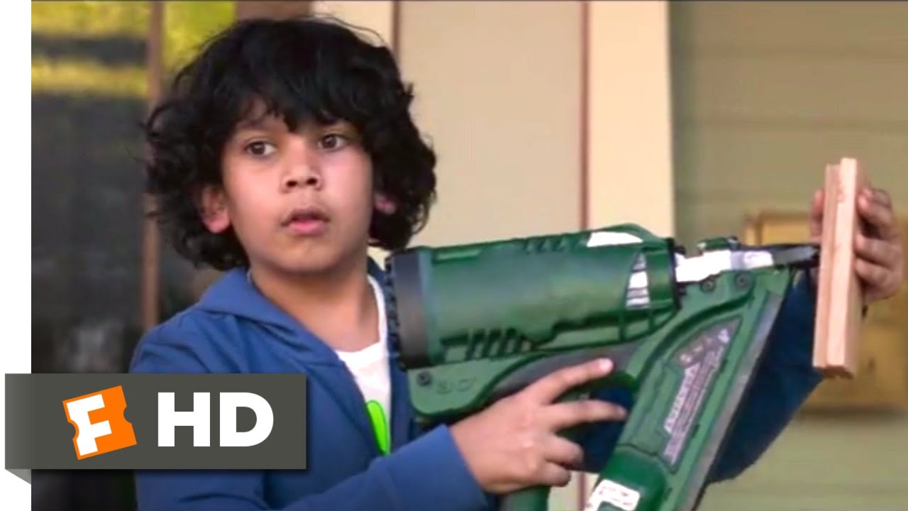 Instant Family (2018) - Nail Gun Emergency Scene (4/10) | Movieclips