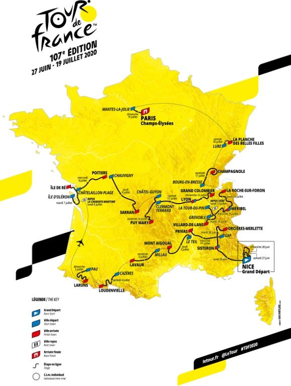 Five stages to look forward to at the 2020 Tour de France