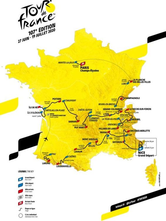 Five stages to look forward to at the 2020 Tour de France | Nestia