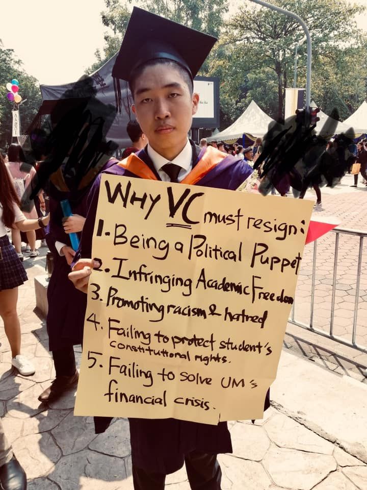 Khaled Nordin condemns graduate’s protest against UM, says university only has itself to blame