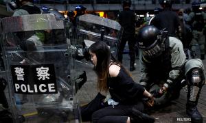 Hong Kong police detained more than 2,200 since start of protests