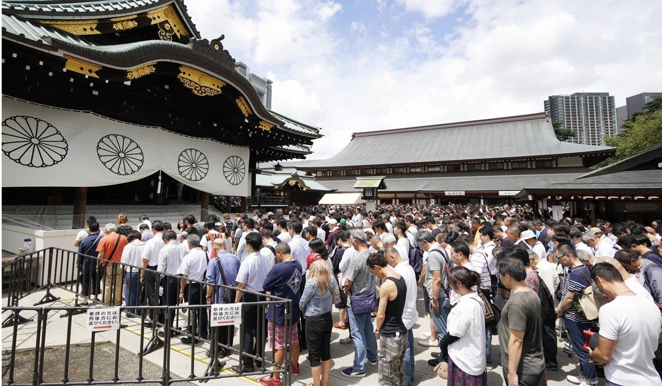 Japanese minister becomes first in two years to visit Tokyo’s controversial Yasukuni Shrine