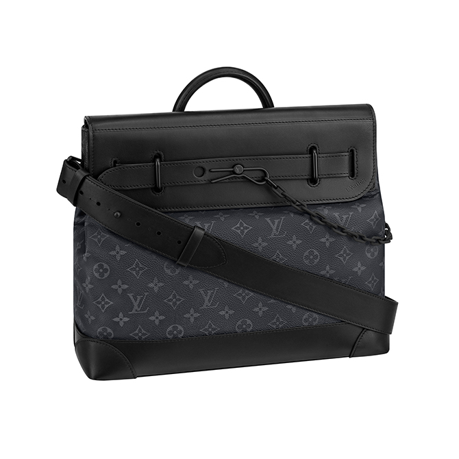 Classic Louis Vuitton men’s bags featuring the monogram are transformed into modern must-haves by Virgil Abloh