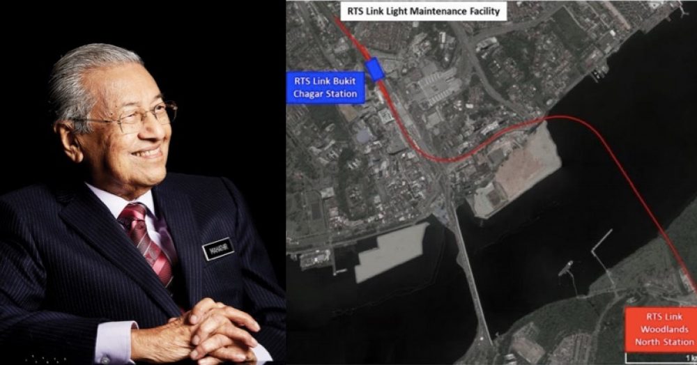 Mahathir gives green light for Rapid Transit System Link between S’pore & M’sia