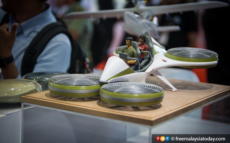 There may be traffic jams in the sky, Dr M says after renewed talk on flying car