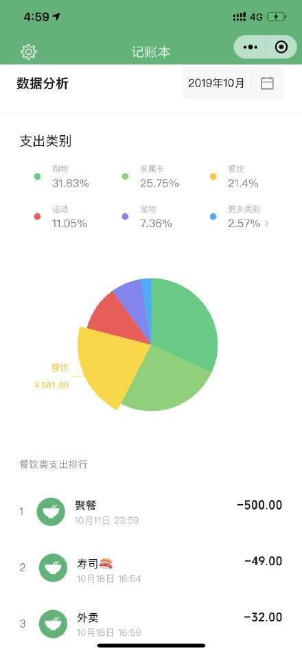 记账原来可以这样轻松！微信记账本实时同步微信支付账单，帮你解决不必要的麻烦