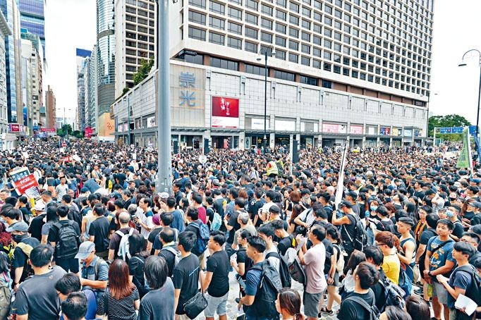 【修例风波】警反对明日九龙游行 民阵上诉失败