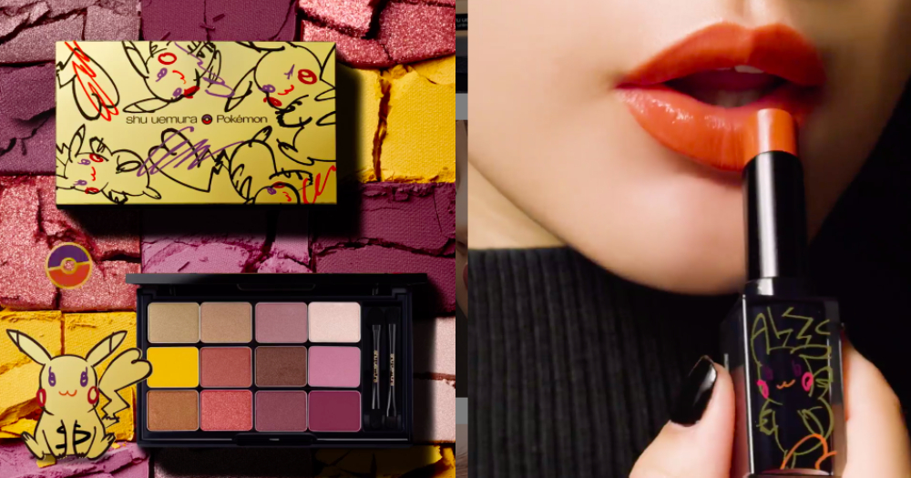 Shu Uemura x Pokemon to launch Pikashu makeup collection in S’pore on Nov. 1, 2019