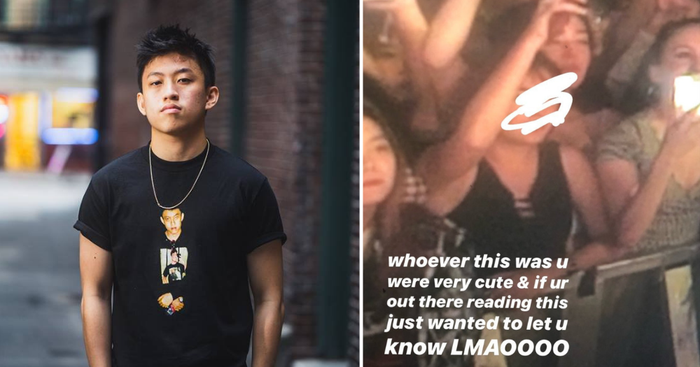 Rapper Rich Brian crushes on fan he spotted at his concert, finds her online & slides into DMs