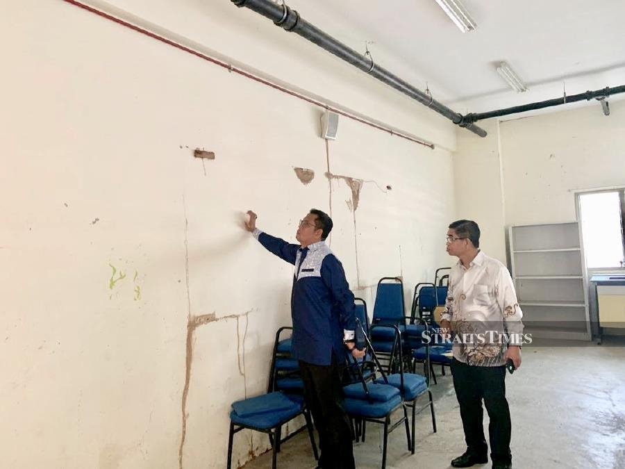 Dilapidated school gets attention after it's highlighted by NST