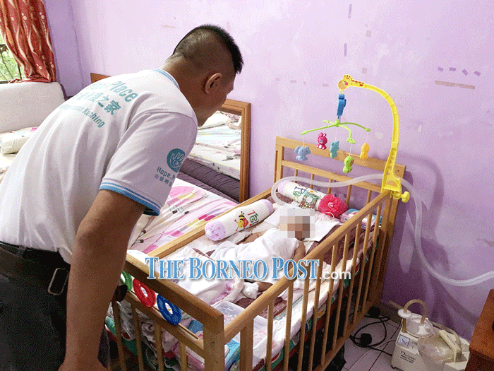 Hope Place appeals for donation for sick baby