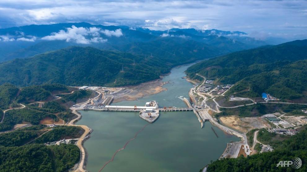 Laos hydro project switched on along dried-out Mekong