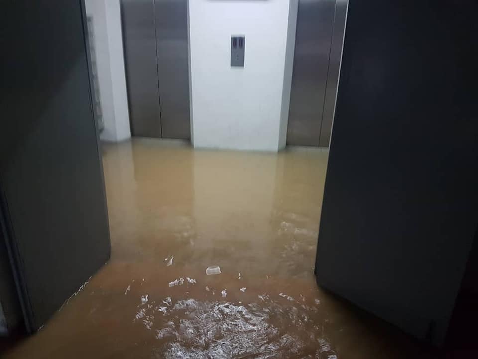 一场豪雨　隆雪多区淹水