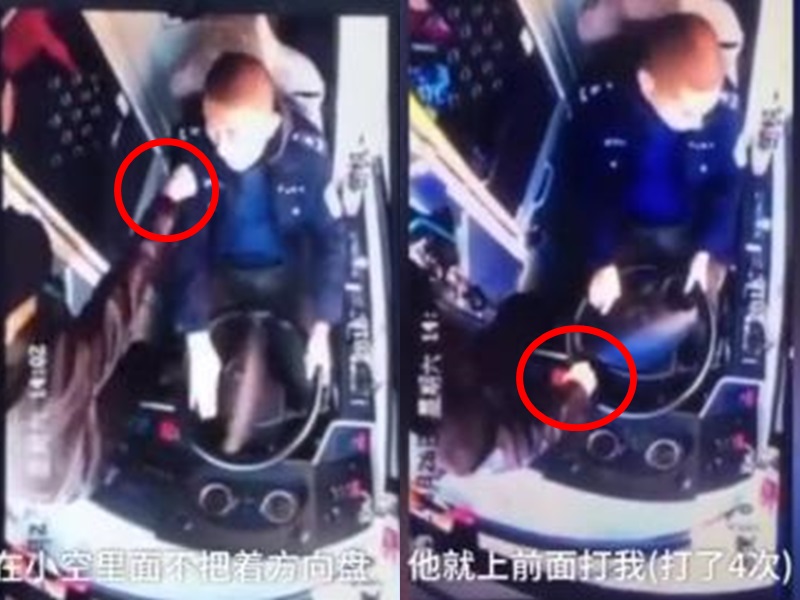 老翁过站要中途下车遭拒抢軚打司机 被扣查反指被打