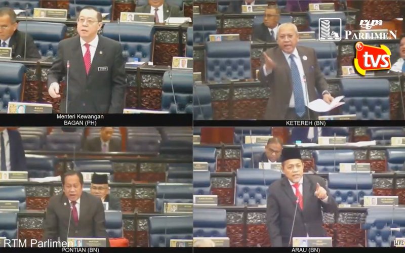 Shouting match in Dewan over assets and debts