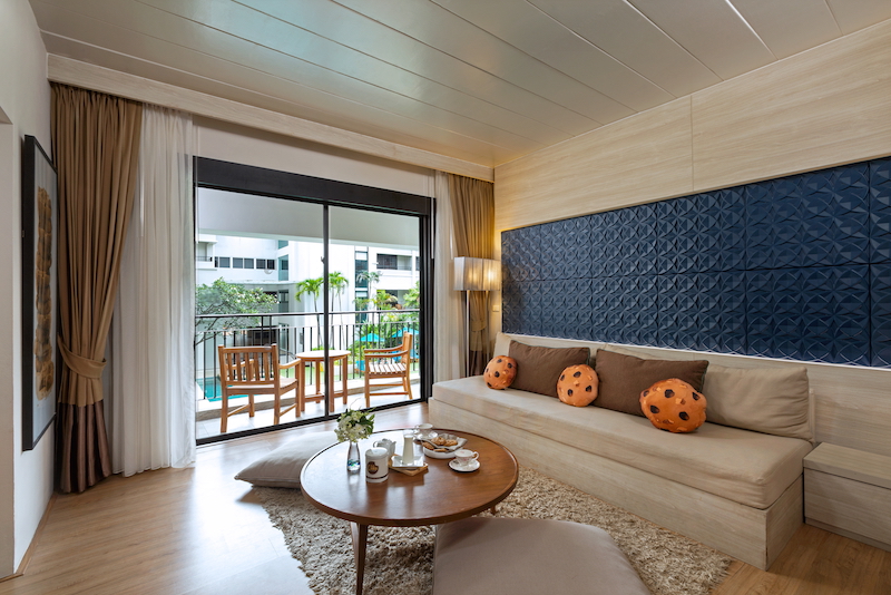 Crazy for Cookies: A taste of the Phuket cookie-themed suite decked out with fresh baked choco chip bar, dough-scented amenities