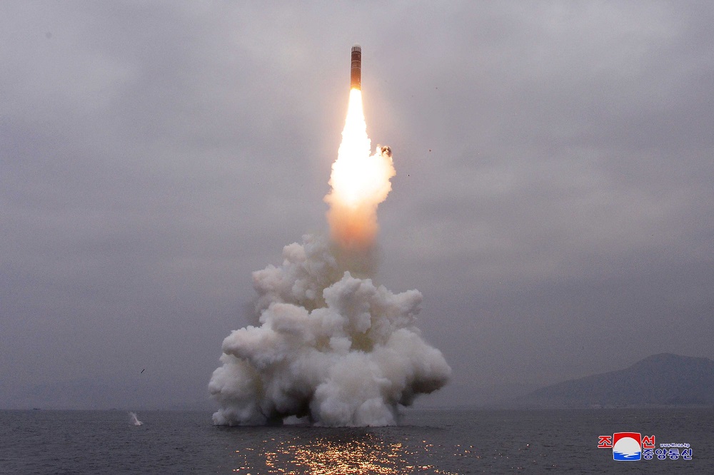 North Korea fires two unidentified projectiles, says South’s military