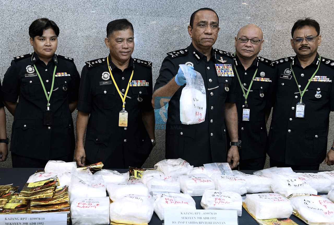 468 dealers busted, RM6.45 million worth of drugs seized in ‘Ops Damn Tokan 2.0’