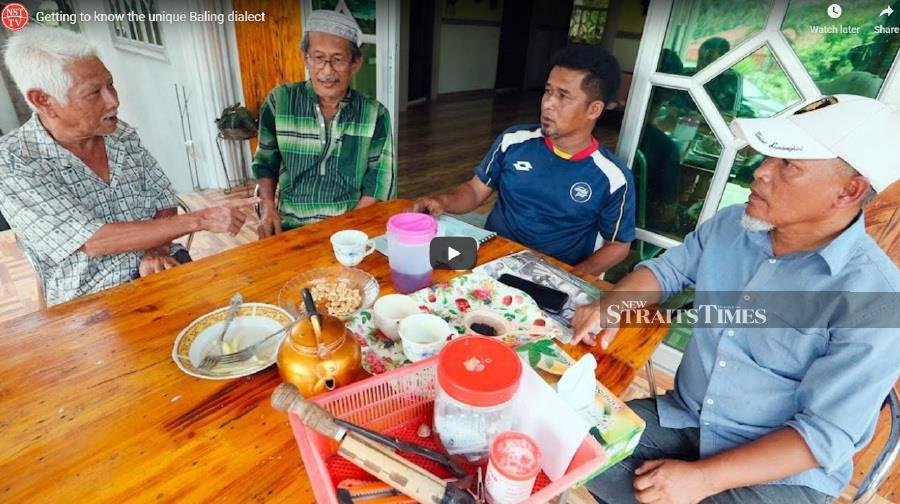 Getting to know the unique Baling dialect