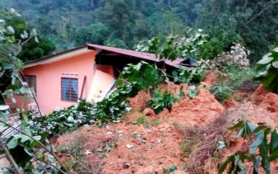 Perak govt to rebuild 3 houses damaged in Batu Kurau landslide