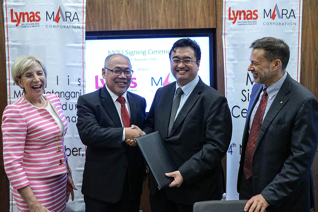 Lynas, Mara Corp ink MoU to explore downstream activity