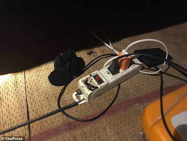 Girl, 17, is electrocuted when her frayed phone charge cable touched the metal legs of her bed in Thailand