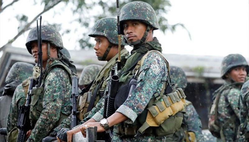 3 killed as Philippine army thwart IS-linked suicide bombing