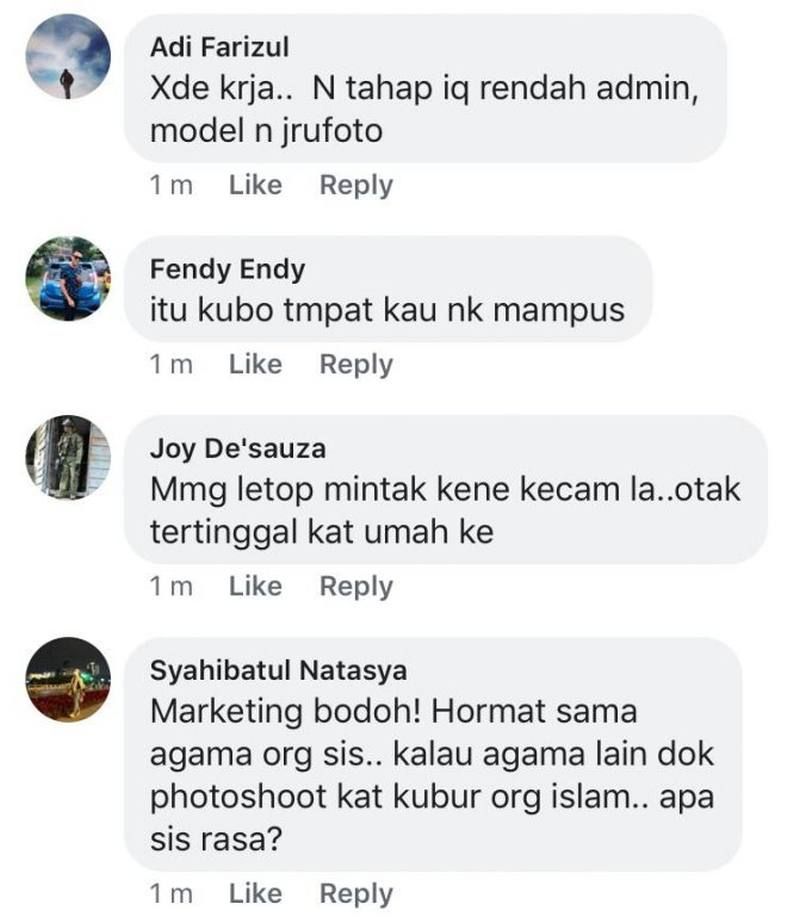 Bridal boutique owner apologises for Batu Pahat graveyard fashion photoshoot after social media storm