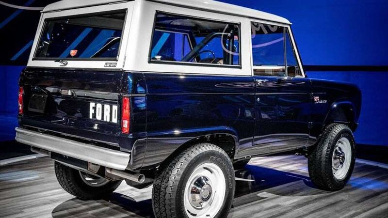 Jay Leno's Shelby GT500-Powered '68 Bronco On Display At SEMA