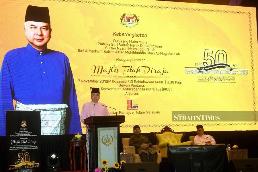 Sultan Nazrin: Good upbringing vital in understanding right from wrong