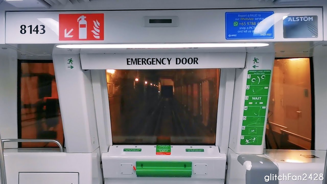 [SMRT] Set from Pasir Panjang to Buona Vista - Alstom Metropolis