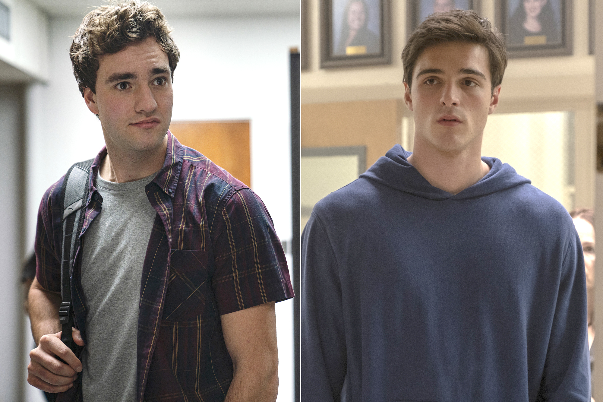 Battle of the bros: Mrs. Fletcher star Jackson White says Brendan would ‘pour beer on’ Euphoria’s Nate Jacobs at a frat party