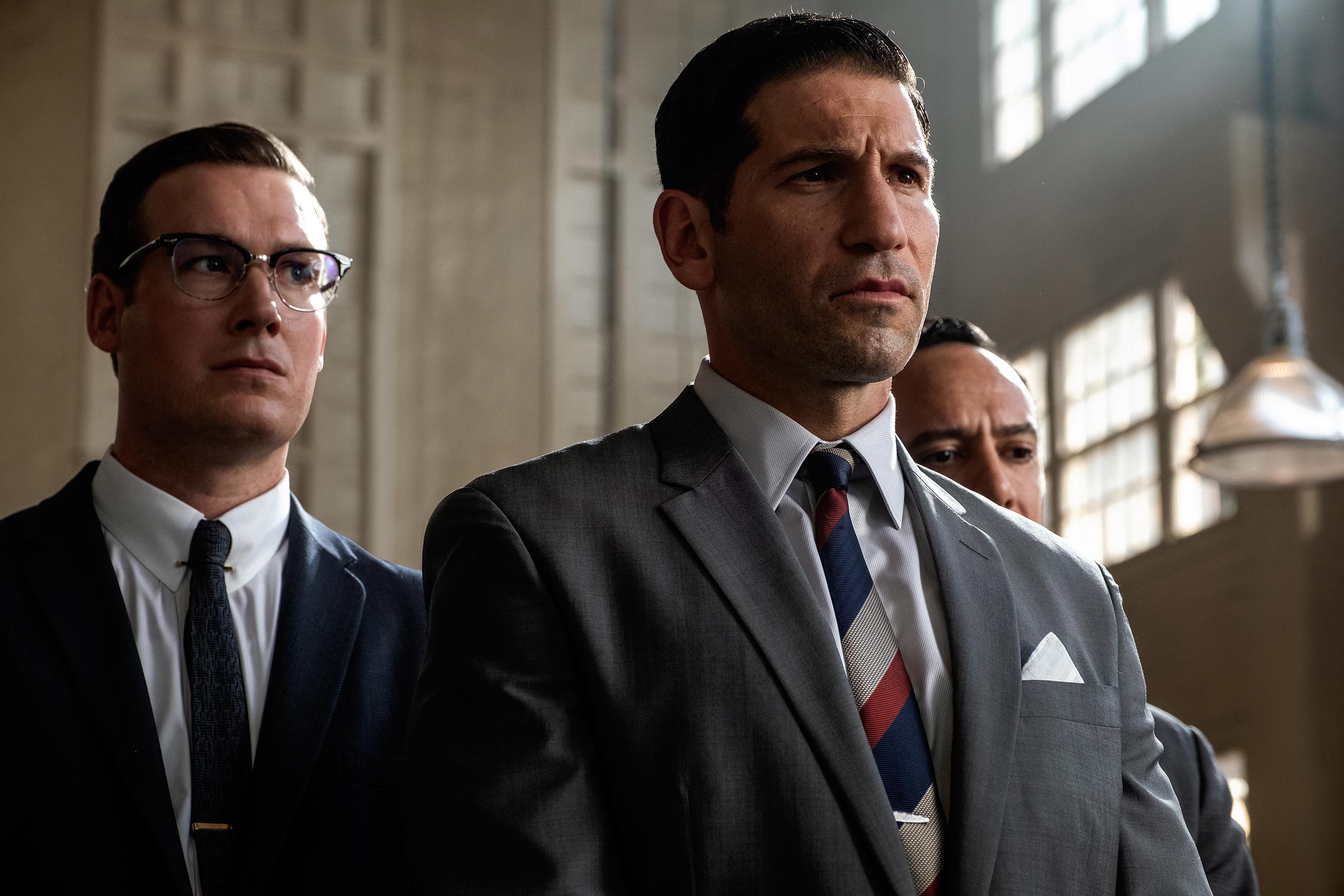 Ford v Ferrari star Jon Bernthal was thrilled to finally be 'the guy in the suit'