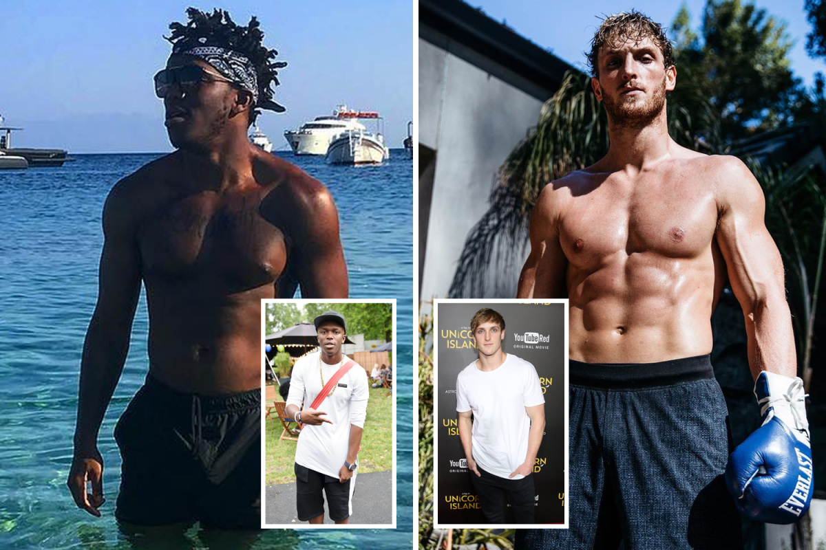 KSI and Logan Paul’s incredible body transformations since YouTube days as they prepare for cruiserweight b