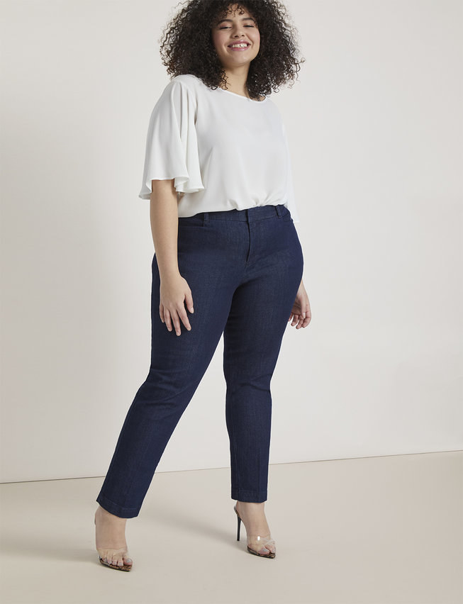 New Ladies Plus Size Denim Stretch Jegging Skinny Fitted Jeans 14-28
